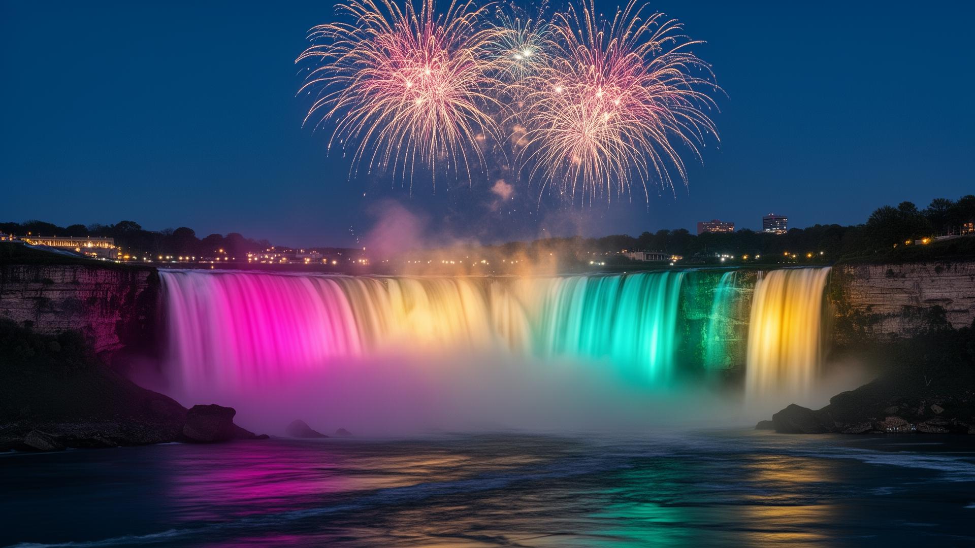 Evening Niagara Illumination Tour